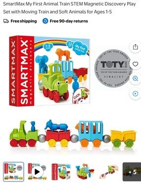My First Animal Train Set